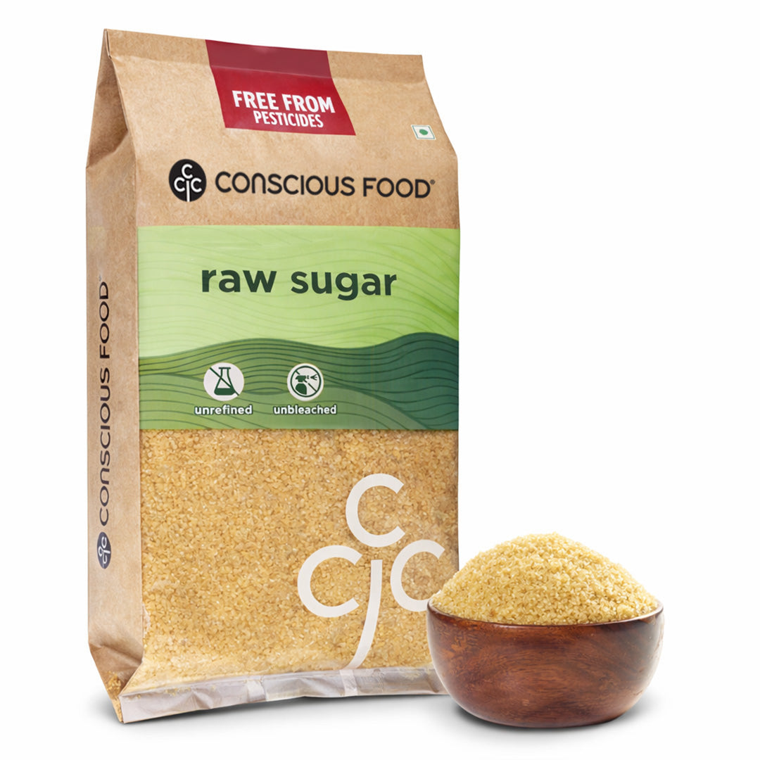 Raw Sugar Khandsari - Conscious Food Pvt Ltd