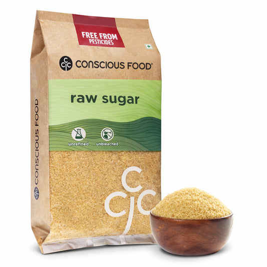 Raw Sugar Khandsari - Conscious Food Pvt Ltd