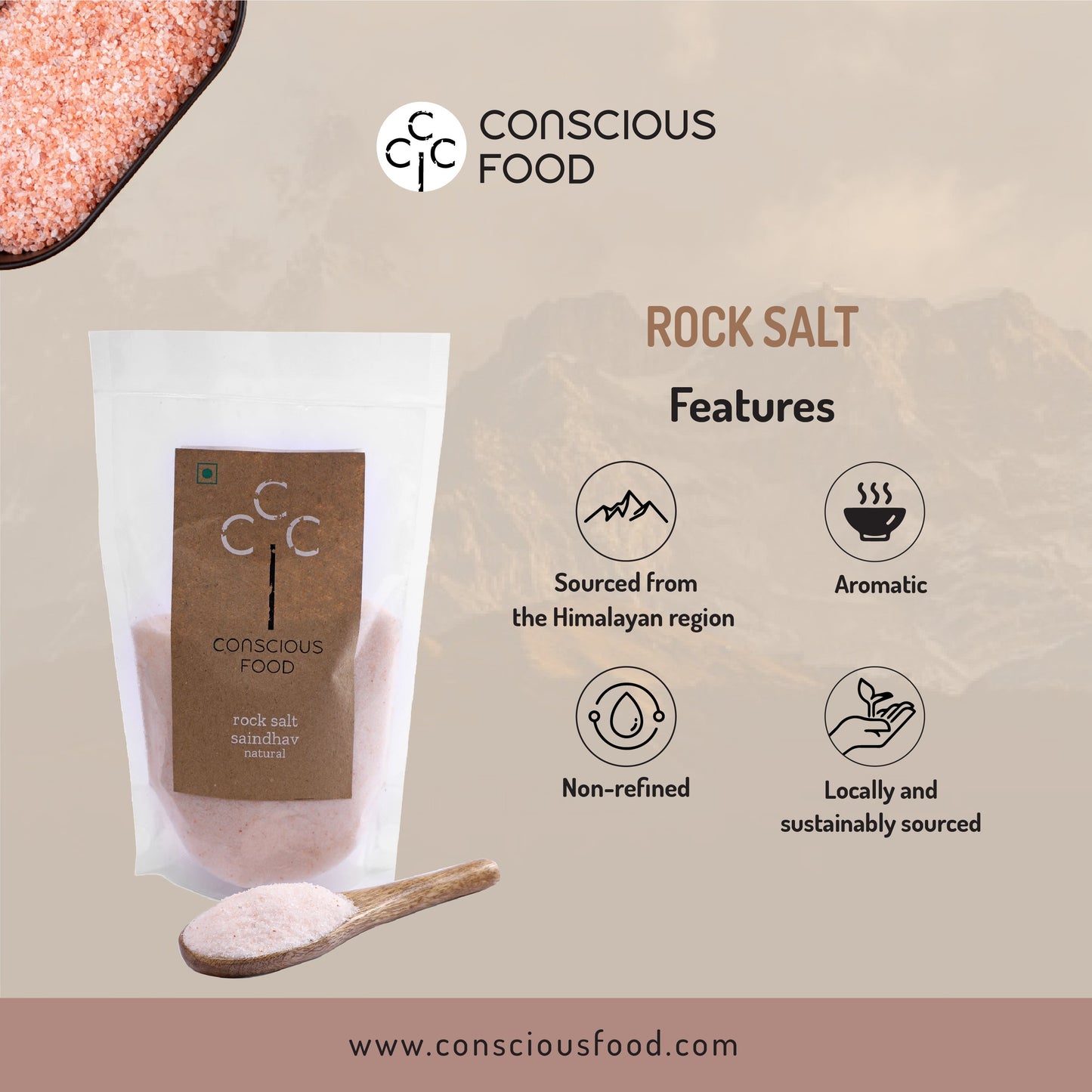 Rock Salt - Conscious Food Pvt Ltd