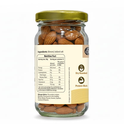 Salted Cashews & Almonds Bundle | Lightly Roasted, Ready-to-Eat Nuts
