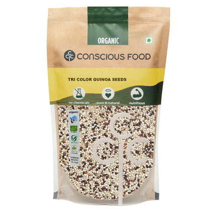 Tricolour Quinoa Seeds (Organic)