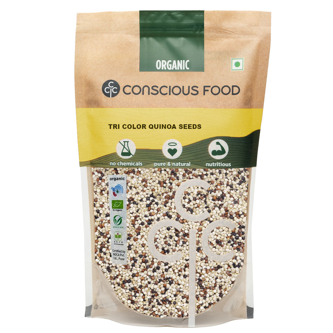 Tricolour Quinoa Seeds (Organic)