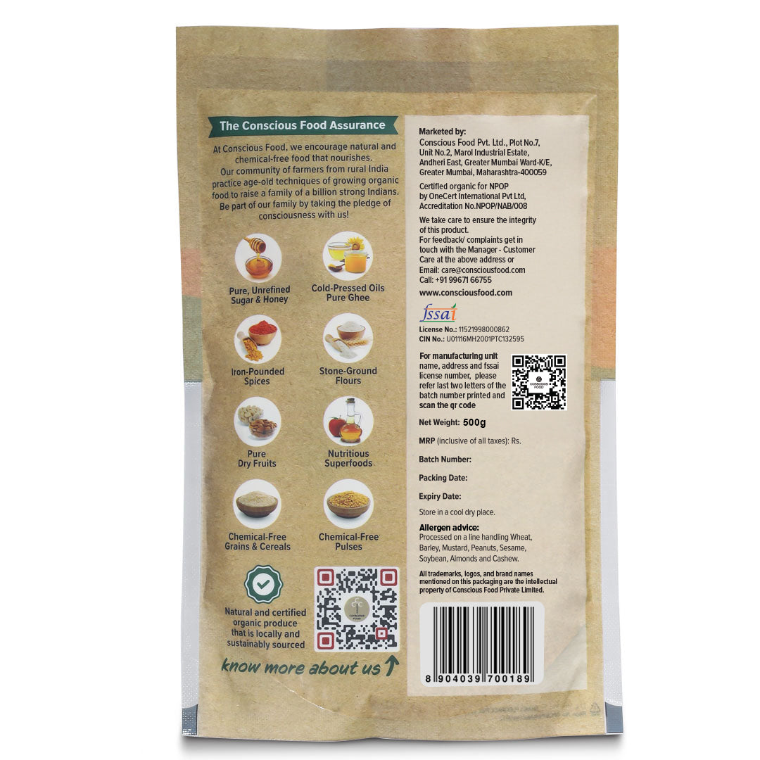 Bajra Atta - Mumbai Only - Conscious Food Pvt Ltd