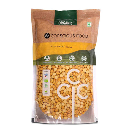 Chana Dal / Split Bengal Gram - Conscious Food Pvt Ltd