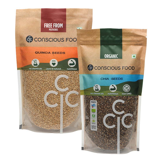Chia and Quinoa Seeds Combo
