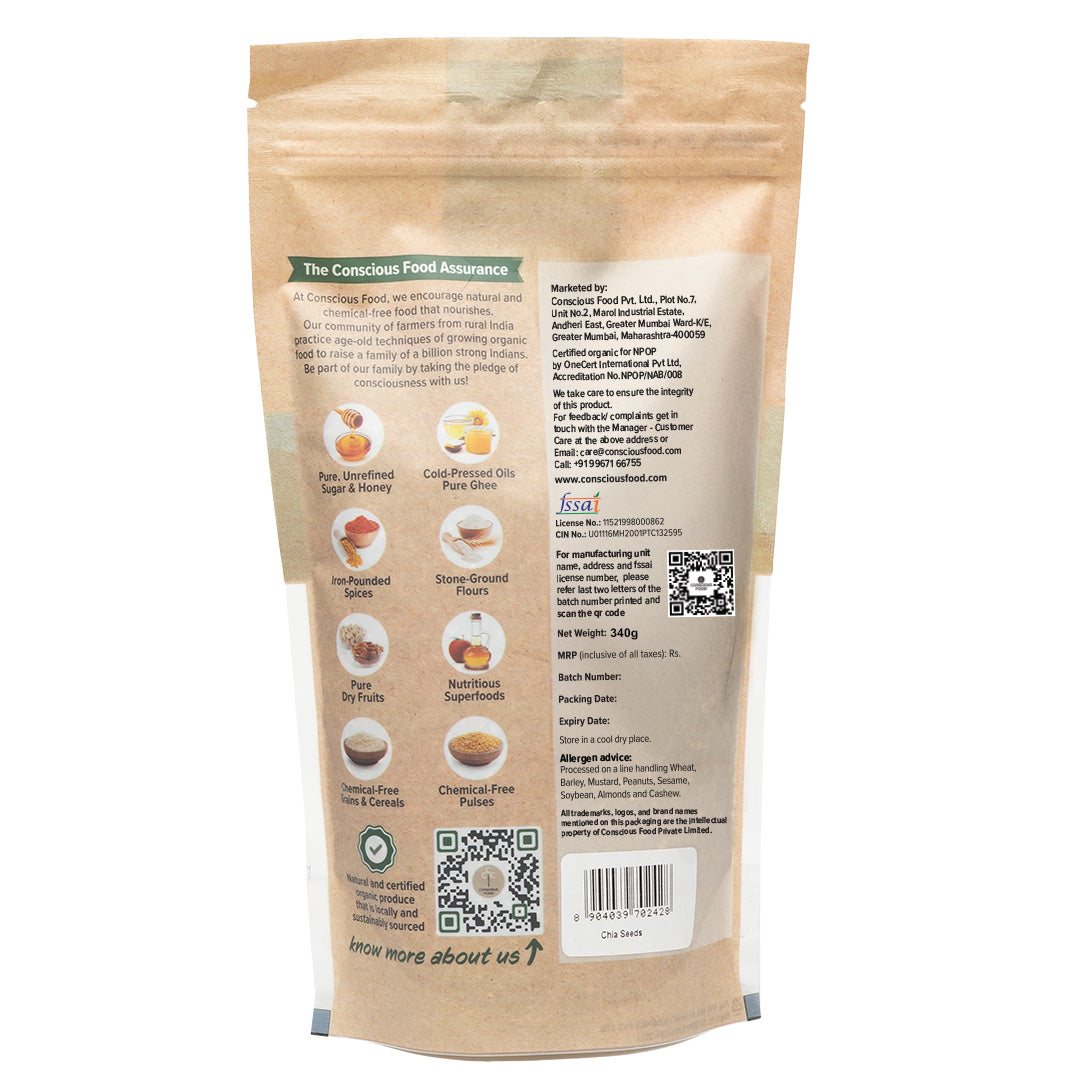 Chia Seeds - Conscious Food Pvt Ltd