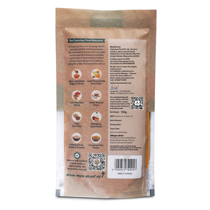 Haldi / Turmeric Powder - 100g - Conscious Food Pvt Ltd