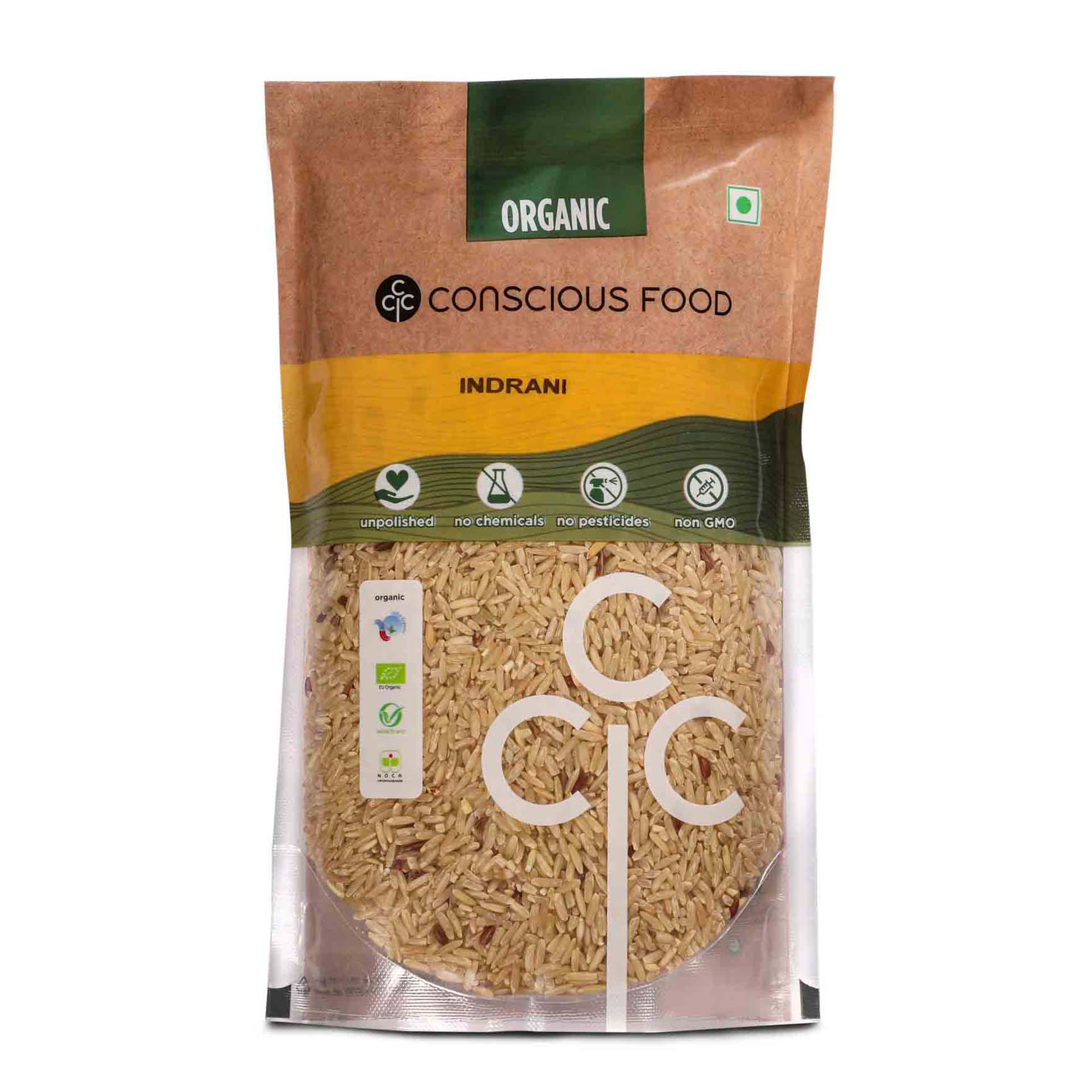 Brown Rice (Indrani) - Conscious Food Pvt Ltd