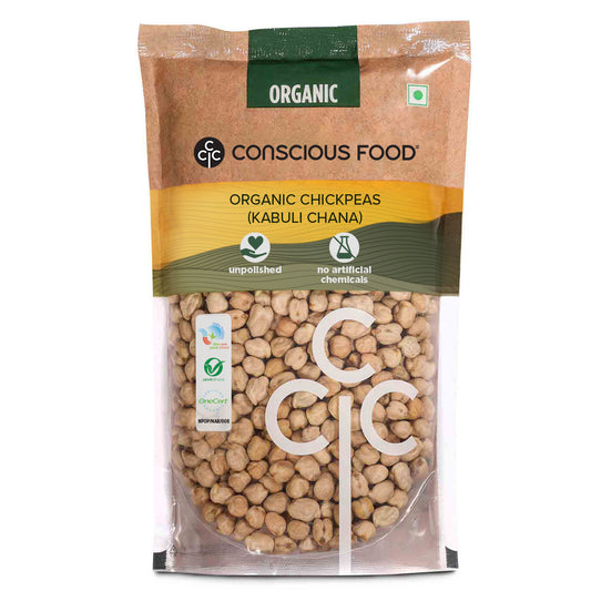 Kabuli Chana / Chickpeas - Conscious Food Pvt Ltd