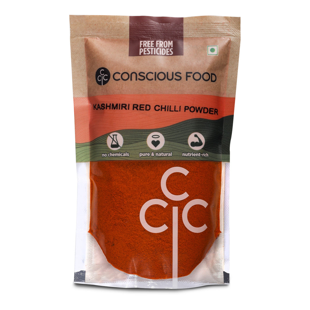 Kashmiri Red Chilli Powder - Conscious Food Pvt Ltd