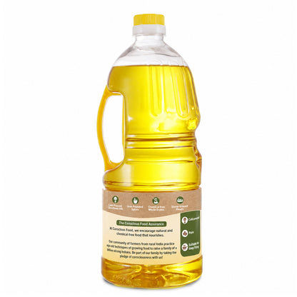 Peanut/Groundnut Oil - 2L - Mumbai Only - Conscious Food Pvt Ltd