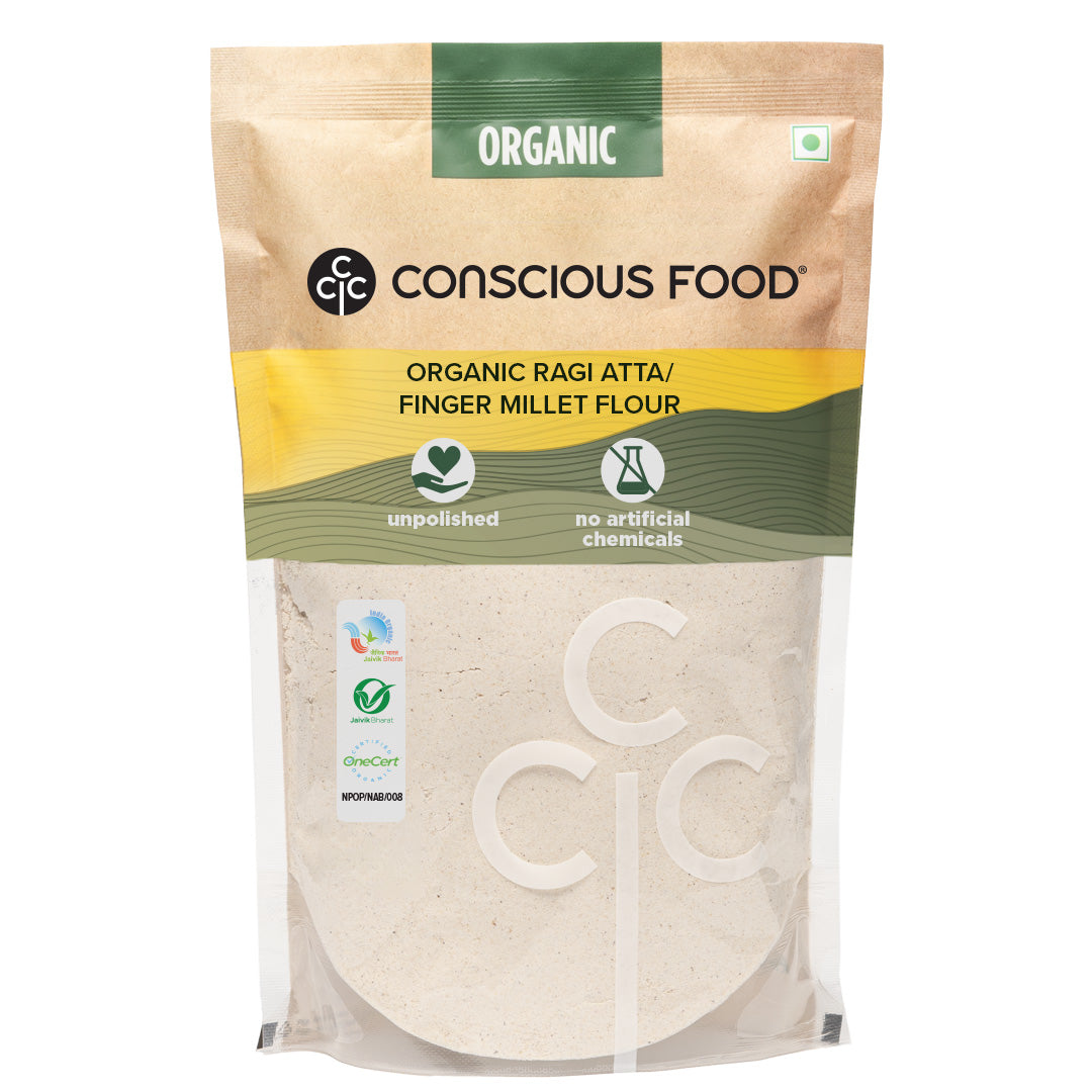 Ragi Atta - Mumbai Only - Conscious Food Pvt Ltd