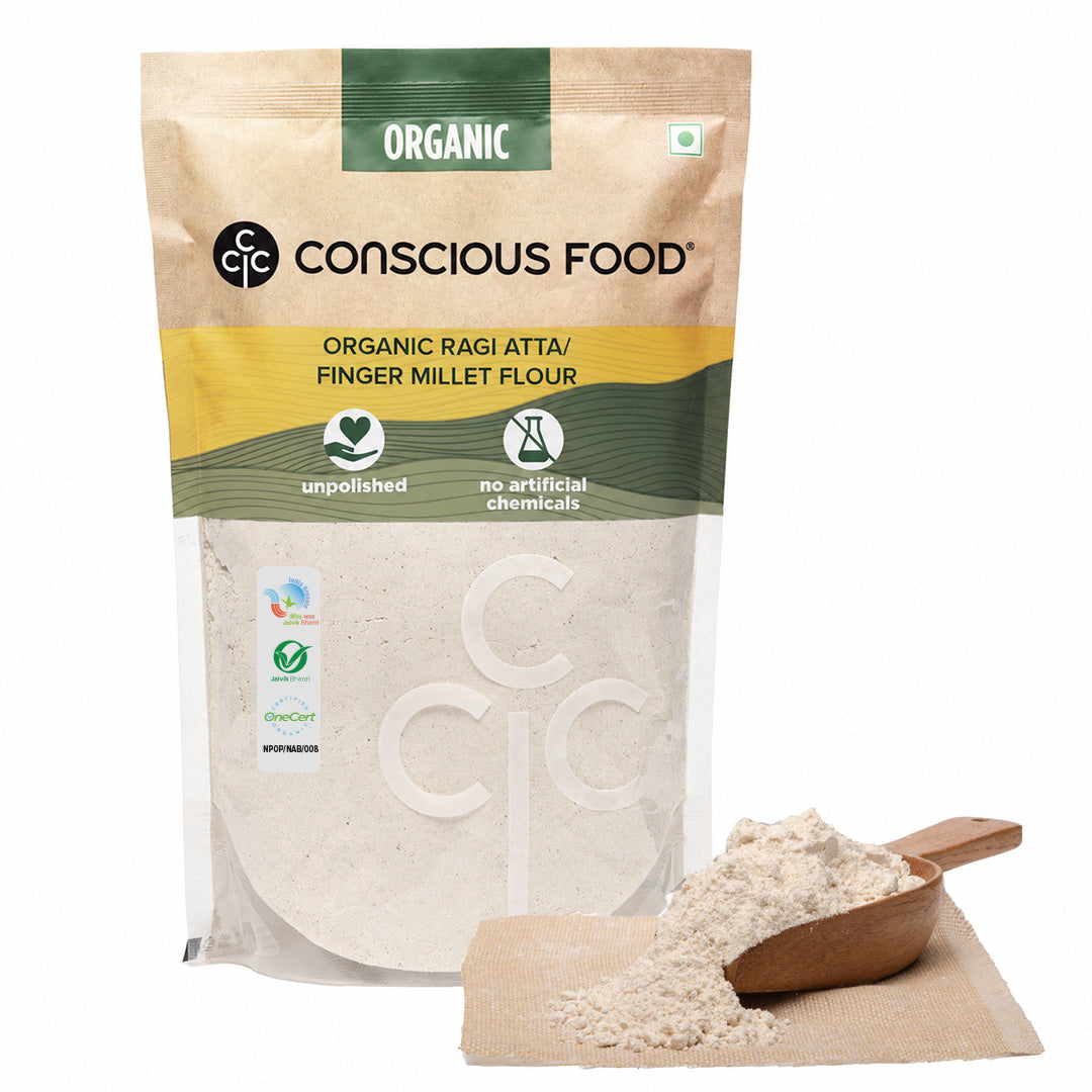 Ragi Atta - Mumbai Only - Conscious Food Pvt Ltd