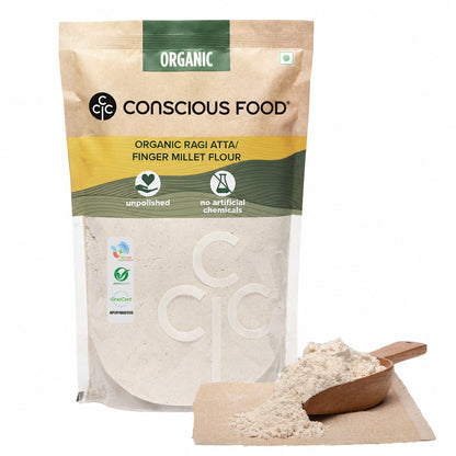 Ragi Atta - Mumbai Only - Conscious Food Pvt Ltd
