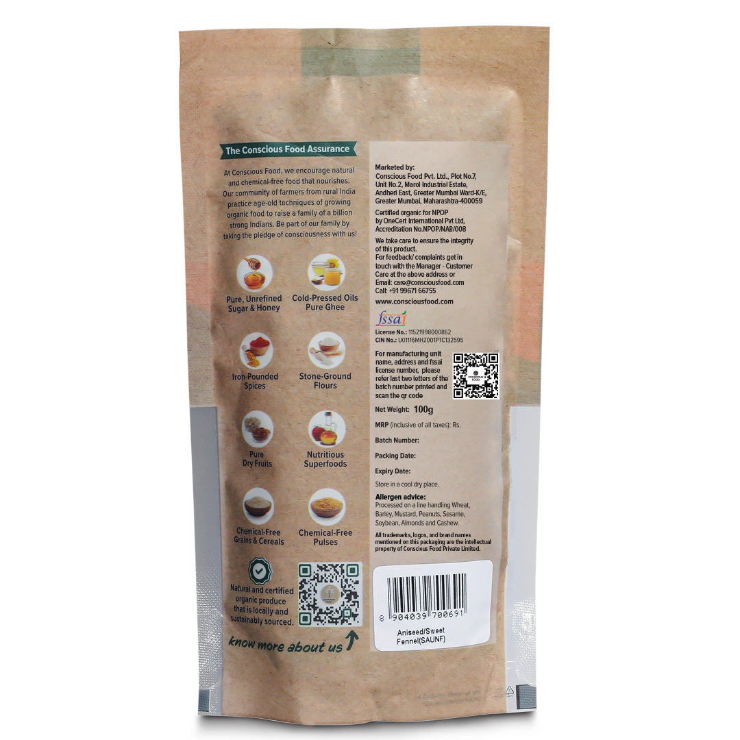 Saunf - Conscious Food Pvt Ltd