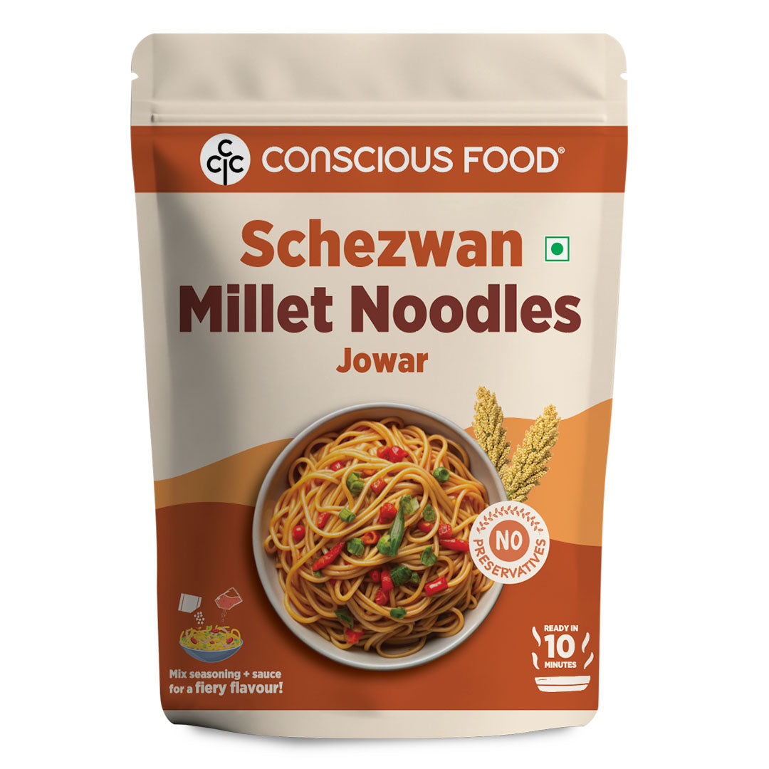 Schezwan Millet Noodles - Conscious Food Pvt Ltd