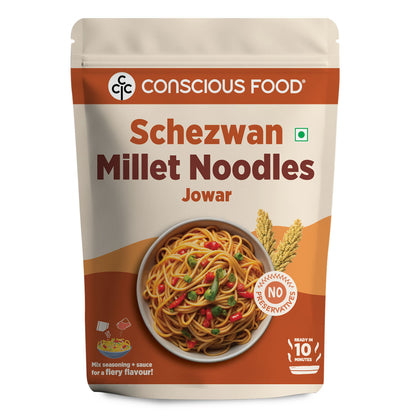 Schezwan Millet Noodles - Conscious Food Pvt Ltd