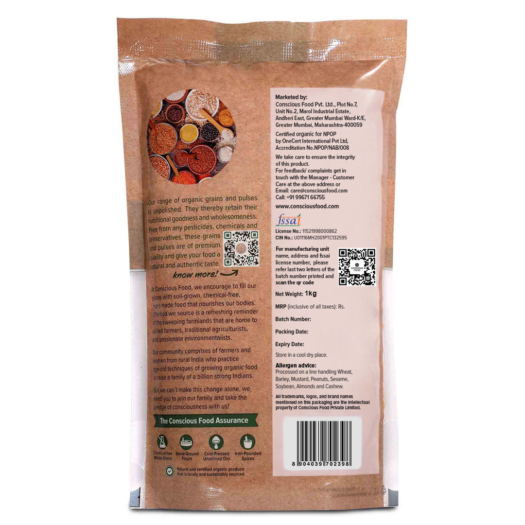 Tuvar Dal / Pigeon Pea - Conscious Food Pvt Ltd