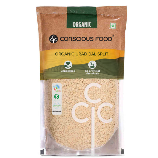 Urad Dal / Split Black Gram - Conscious Food Pvt Ltd