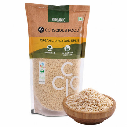 Urad Dal / Split Black Gram - Conscious Food Pvt Ltd