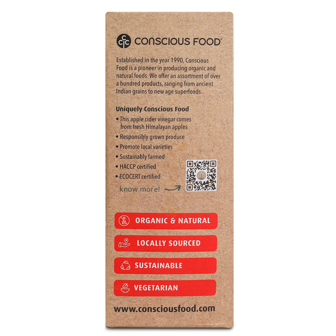 Himalayan Apple Cider Vinegar - Conscious Food Pvt Ltd
