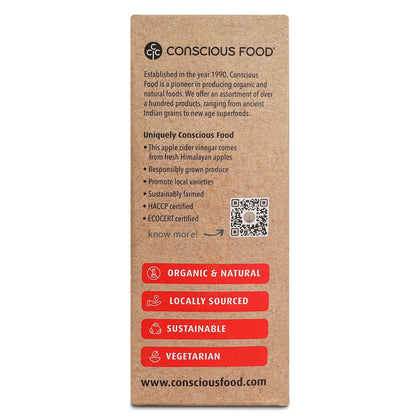 Himalayan Apple Cider Vinegar - Conscious Food Pvt Ltd