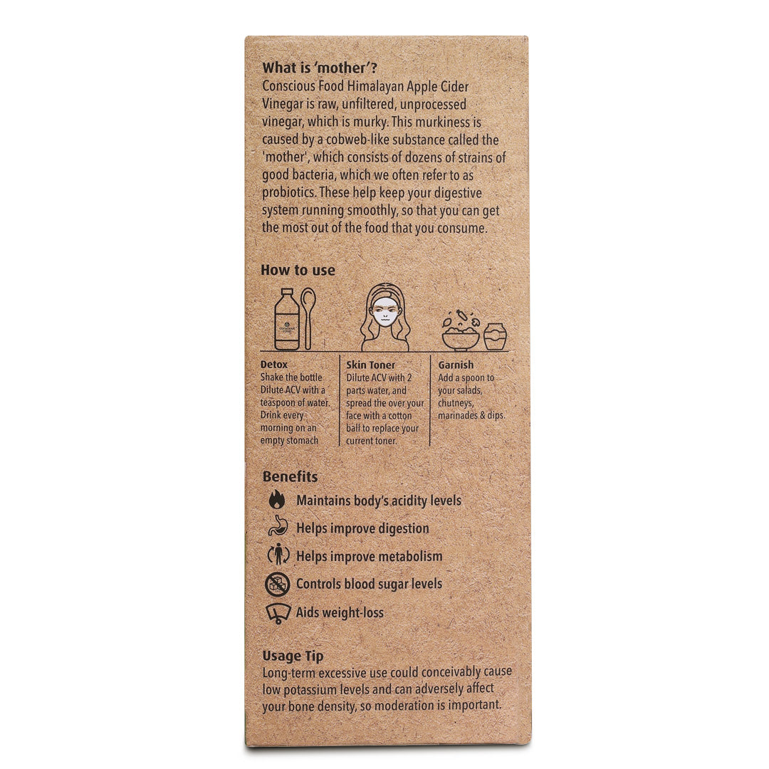 Himalayan Apple Cider Vinegar - Conscious Food Pvt Ltd