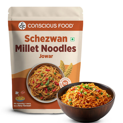Schezwan Millet Noodles - Conscious Food Pvt Ltd