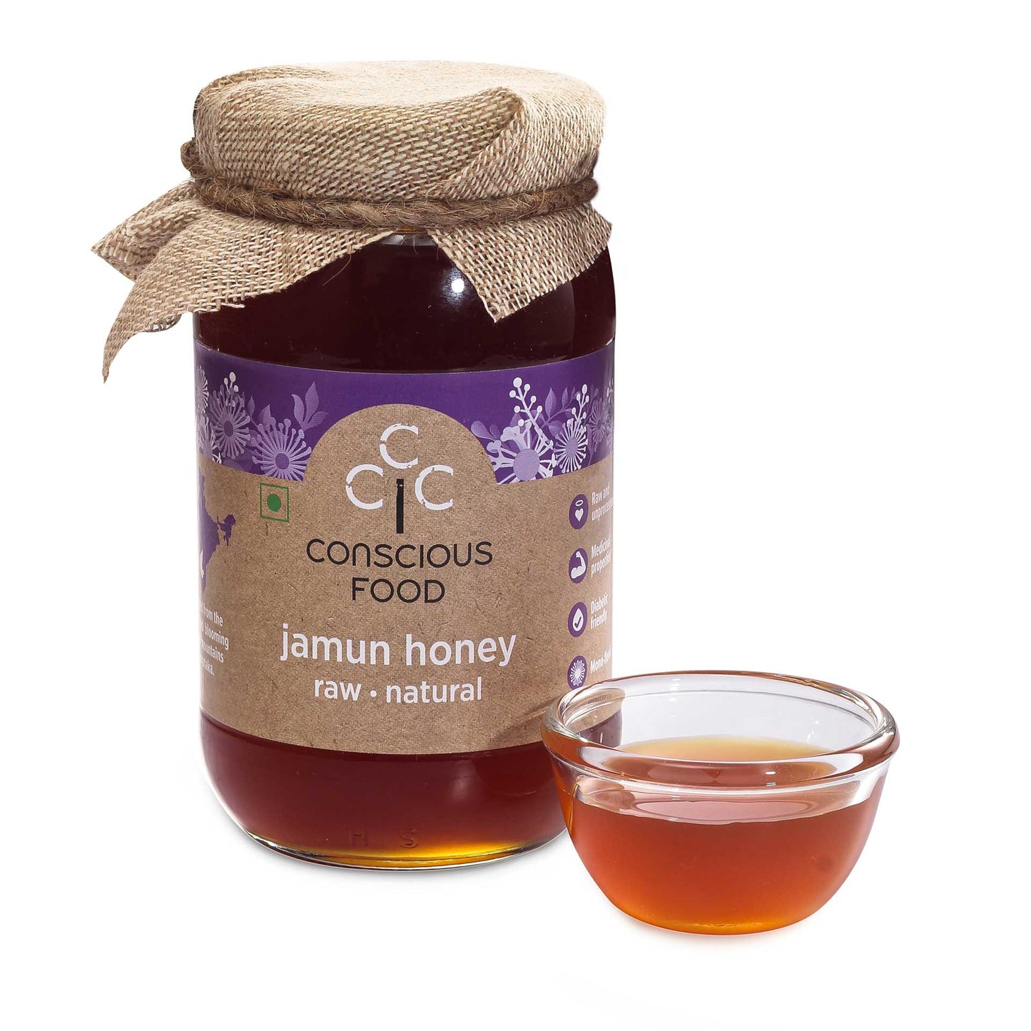 Jamun Honey | 500gms - Conscious Food Pvt Ltd
