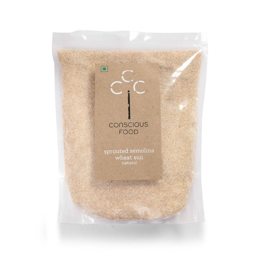 Sprouted Semolina (Suji) - Conscious Food Pvt Ltd